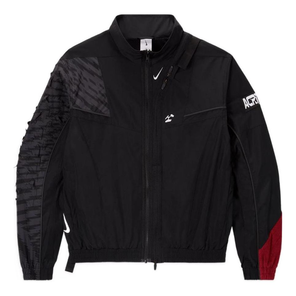 Men's Nike x ACRONYM Crossover Mens Nrg Cs Woven Jacket Printing Zippe