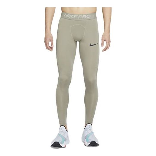 Nike MENS Pro Sports Training Quick-drying Skinny Pants MilitaryGreen ...