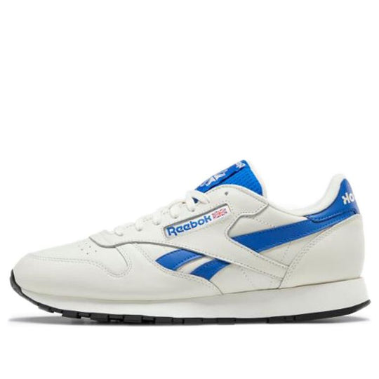 Reebok Classic Leather White/Blue EF3385 - KICKS CREW