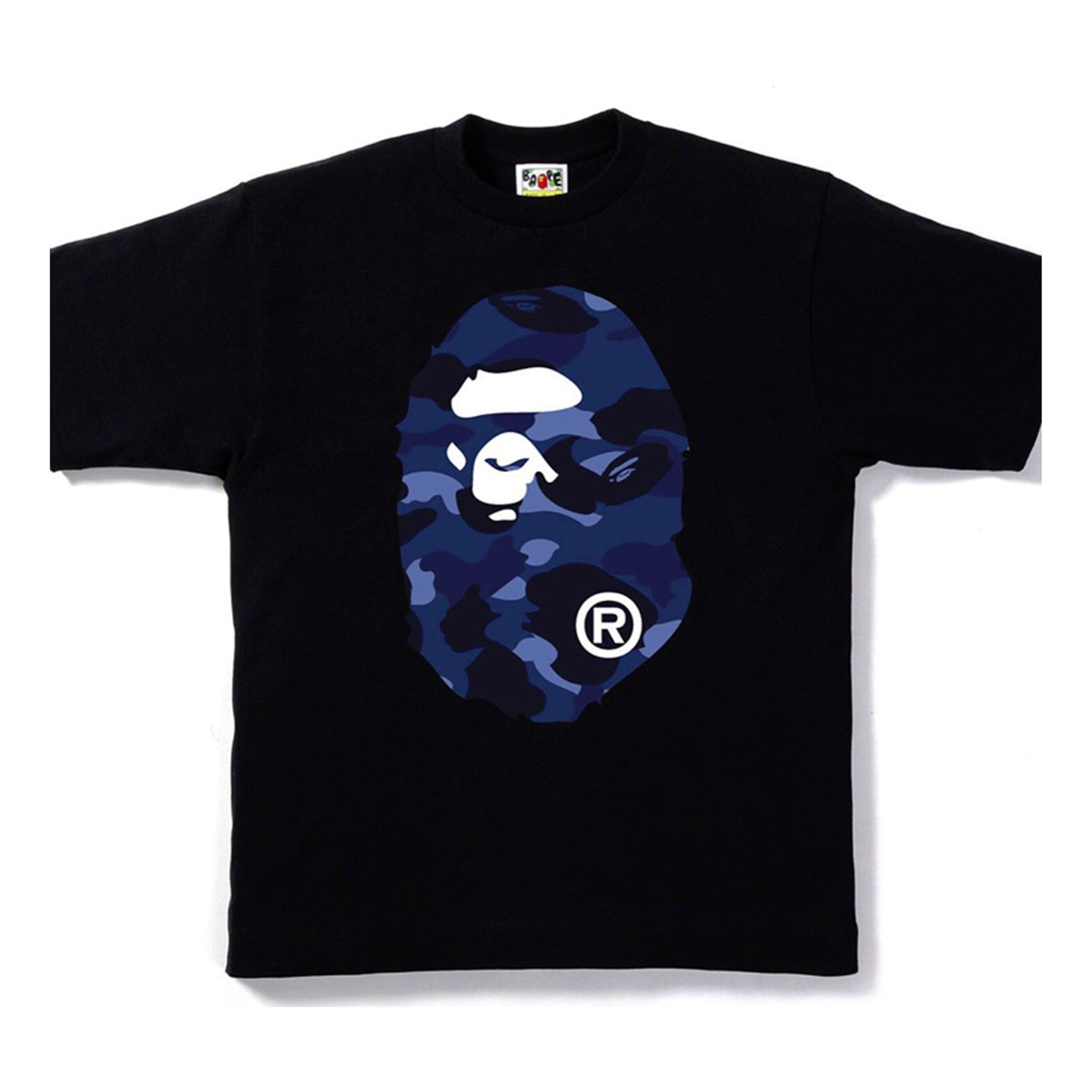 BAPE Champion Color Camo Football Jersey Navy Men's - US