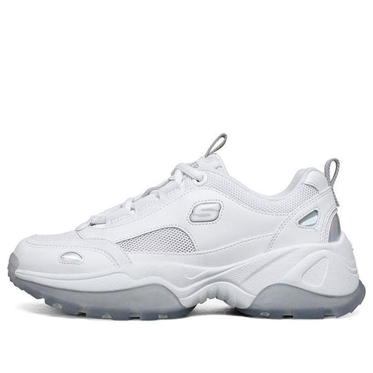 (WMNS) Skechers Kozmiks 'White Grey' 88888407-WHT