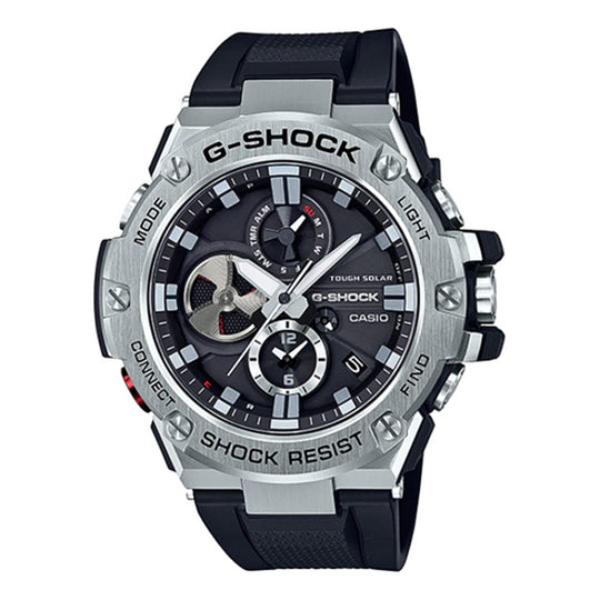 CASIO G-Shock G-Steel 'Black Silver' GST-B100-1A