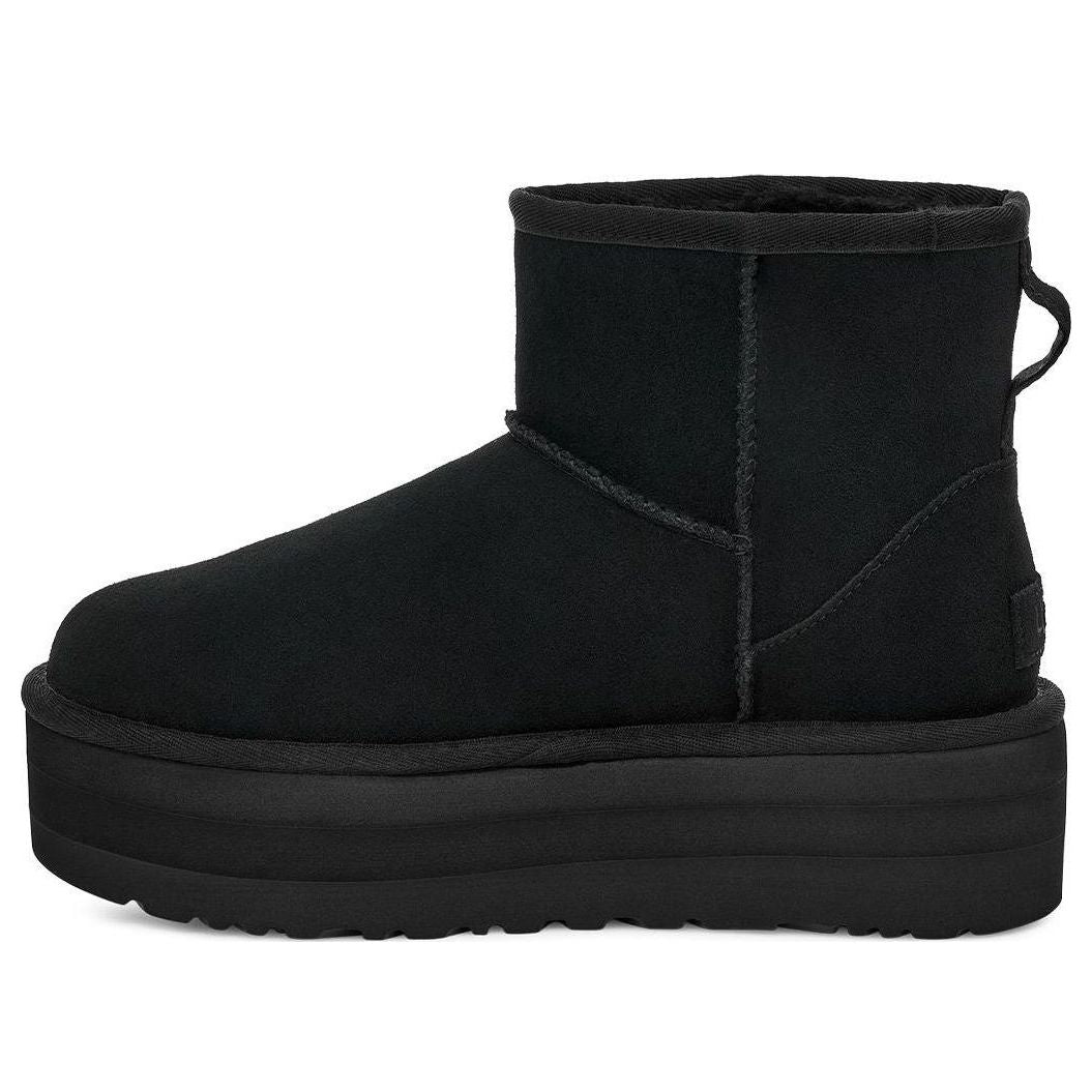 (WMNS) UGG Classic Mini Platform 'Black' 1134991-BLK - KICKS CREW