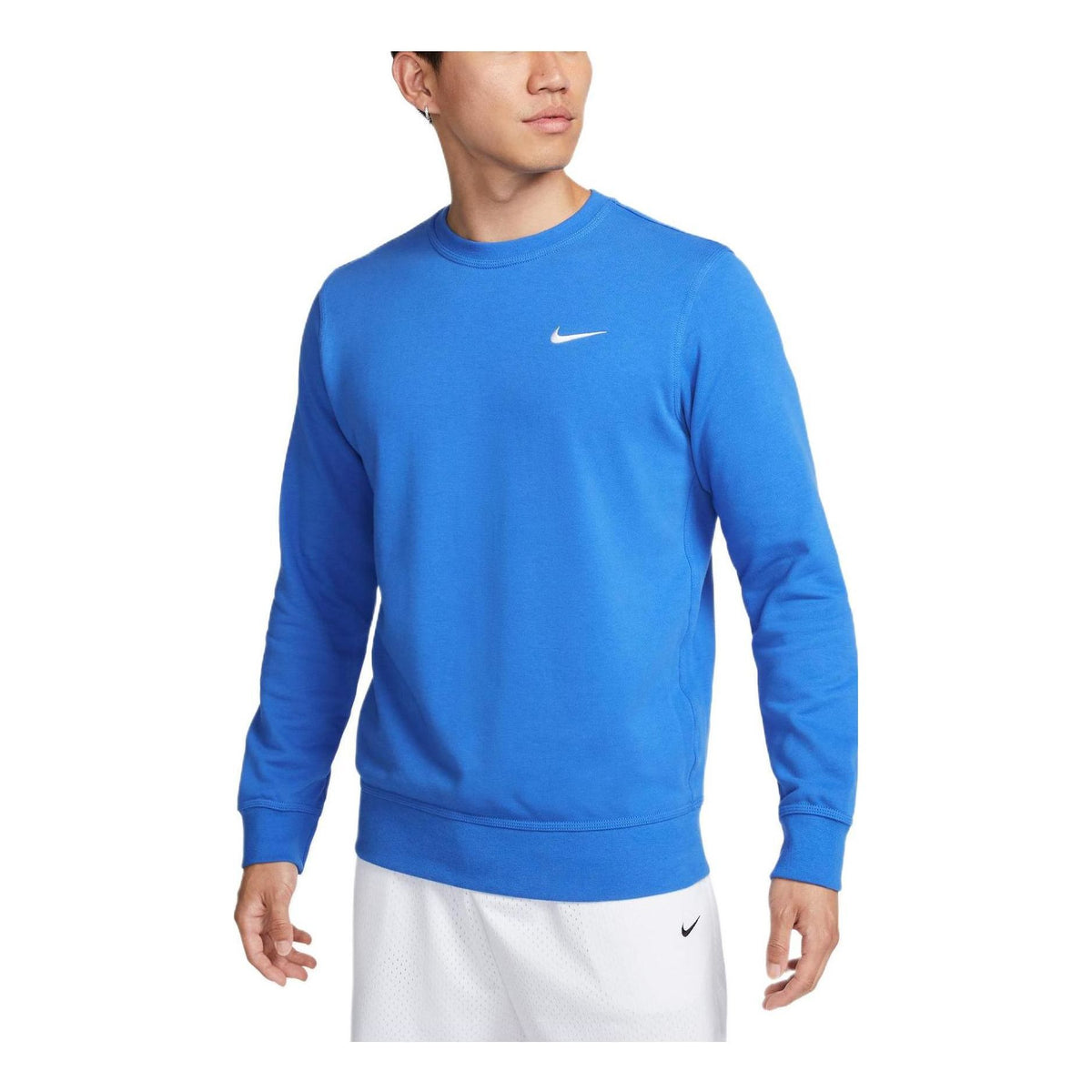 Nike NSW Swoosh sweatshirt 'Blue' AA3178-403 - KICKS CREW