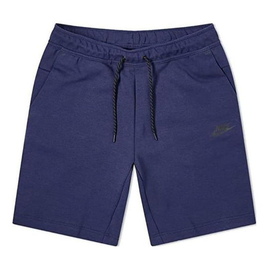 Nike Tech Fleece Shorts 'Midnight Navy' CU4503-410