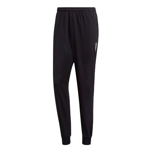 adidas Logo Bundle Feet Sports Pants Black DQ3067-KICKS CREW