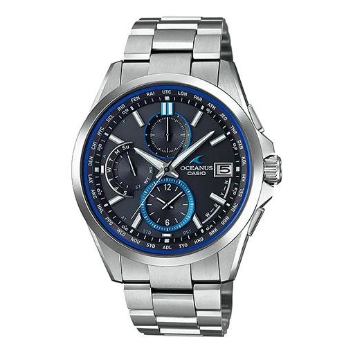 Men's CASIO OCEANUS Series Casual Business Waterproof Artificial