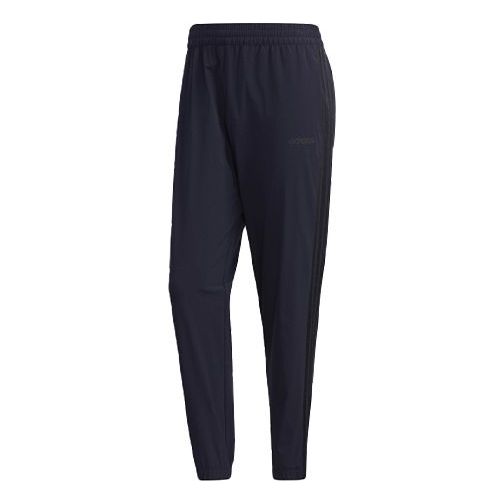 adidas neo Side Stripe Casual Sports Pants Blue GJ8899 - KICKS CREW