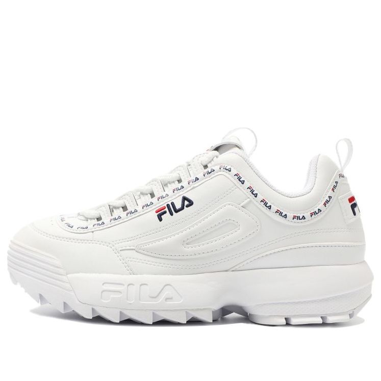 FILA Disruptor 2 Low Top Clunky Shoes White 1FM00865_100 - KICKS CREW