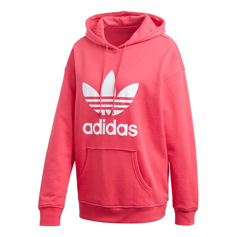 (WMNS) adidas originals Trf Sports Pullover Pink Red GD2439 - KICKS CREW