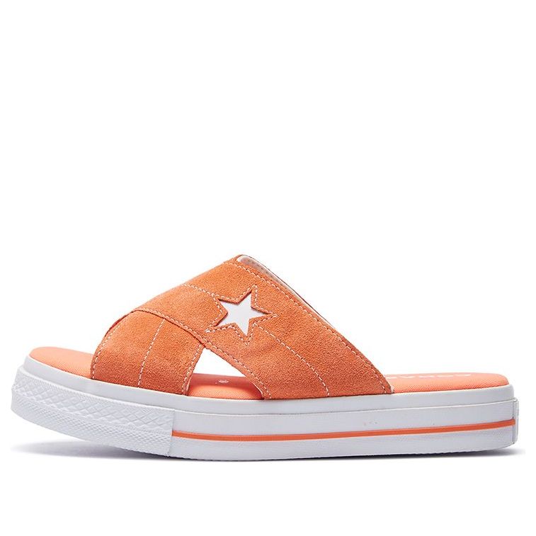 (WMNS) Converse One Star Sandal 'Orange' 564146C