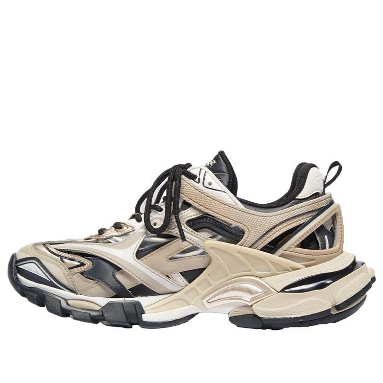 WMNS) Balenciaga Track.2 Trainer 'Beige Black' 568615W2GN38071