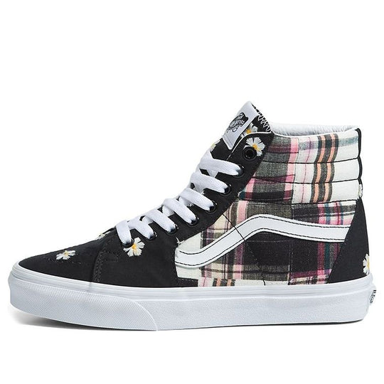 Vans SK8-HI 'Black White Pink' VN0A7Q5NUUW - KICKS CREW