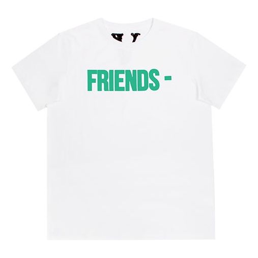 T-shirt white with green large logo