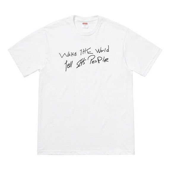 Supreme SS19 Buju Banton Wake The World Tee SUP-SS19-10545