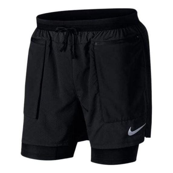 Nike pine straight tube shorts 'Black' 928459-010 - KICKS CREW