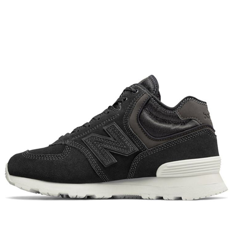 (WMNS) New Balance 574H Series Sneakers Black/Grey WH574BB - KICKS CREW