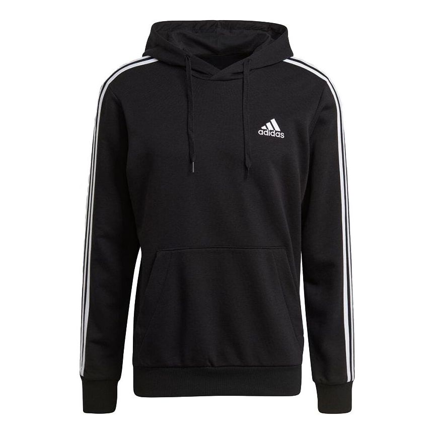 adidas Athleisure Casual Sports hooded Pullover Black GK9062-KICKS CREW