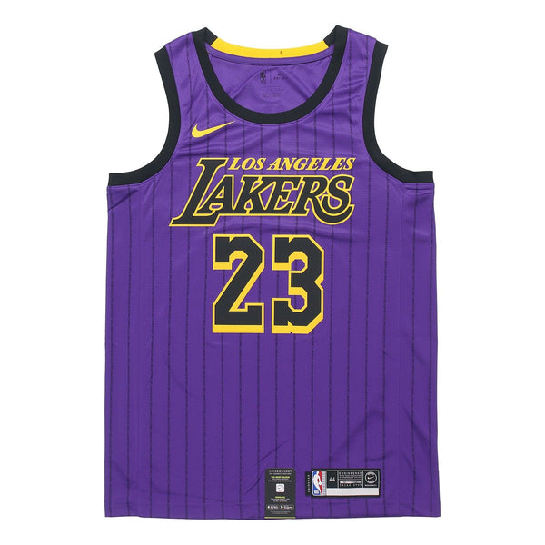 Nike LeBron James LA Lakers City Edition Swingman 3XL Jersey AJ4618 510