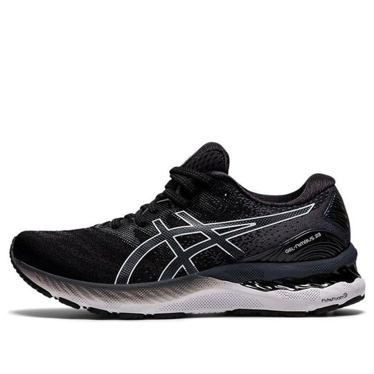 (WMNS) ASICS Gel Nimbus 23 'Black White' 1012A885-001 - KICKS CREW