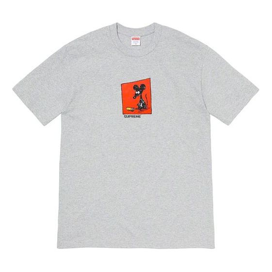 Supreme Week 1 Mouse Tee T SUP-SS21-418-GRAY - KICKS CREW