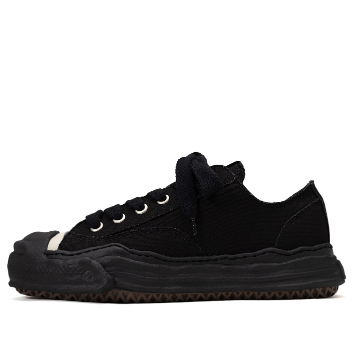 Maison MIHARA YASUHIRO HANK OG Sole Canvas Low-top Sneaker 'Black' A05 ...