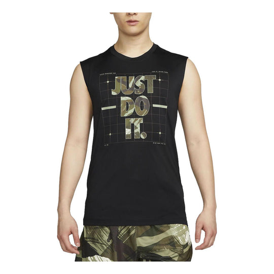 Nike Dri-FIT Men's Camo Sleeveless T-Shirt