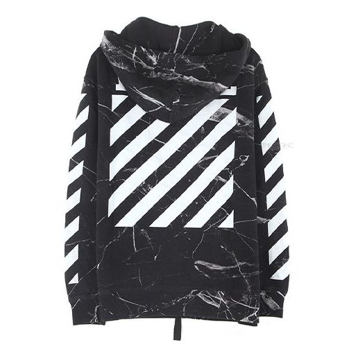 OFF-WHITE Fashion Printing Pullover Men Black OMBB004S160940139988 ...