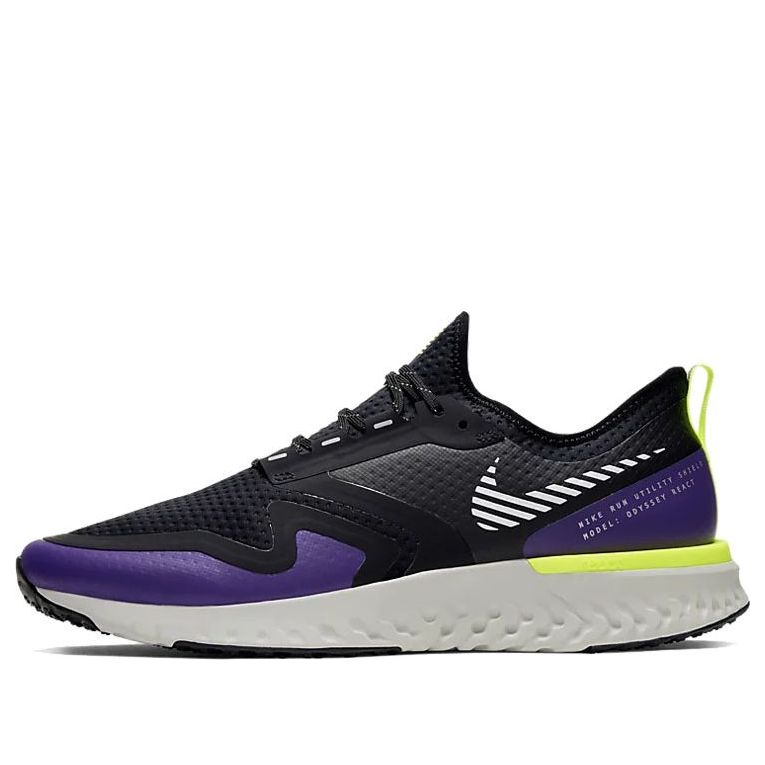 Nike Odyssey React Shield 2 'Black Voltage Purple' BQ1671-002