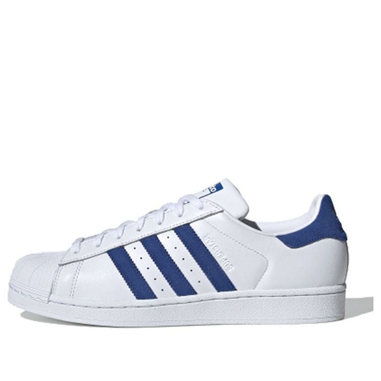 adidas Superstar 'White Collegiate Royal' EE8595 - KICKS CREW