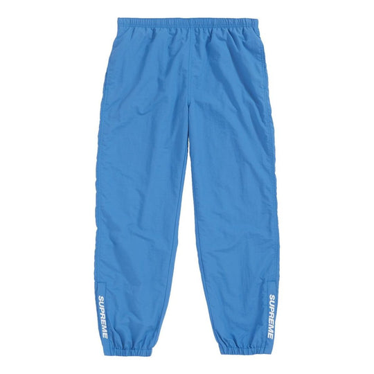 Supreme FW18 Warm Up Pant Light Blue Zipper Small Pants SUP-FW18