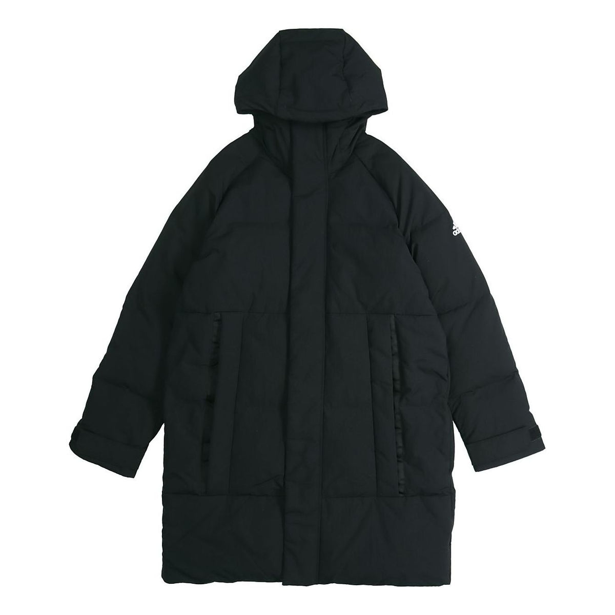 adidas Puffer Down Winter Coat 'Core Black' FT2488-KICKS CREW