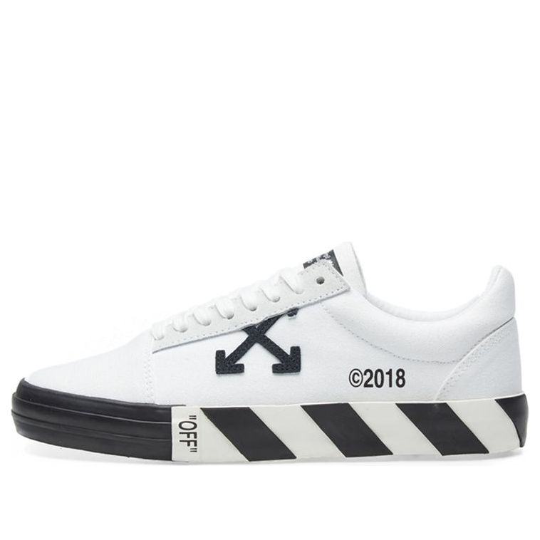 Off-White Vulc Low Top 'White' OMIA085E183510010100 - KICKS CREW