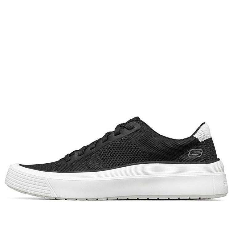 Skechers Viewport Low-Top Sneakers Black 210131-BLK - KICKS CREW