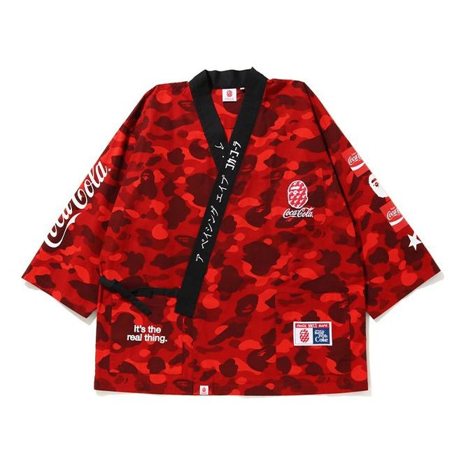 A BATHING APE BAPE x Coca Cola Unisex Jacket Red 1G23-131-910