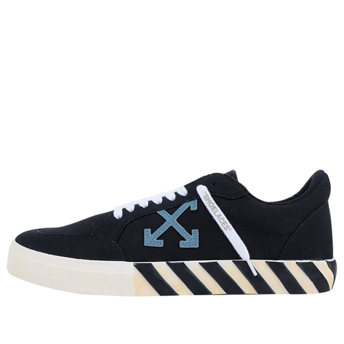 Off-White Low Vulcanized Sneakers Black OMIA085F21FAB0011045-KICKS CREW