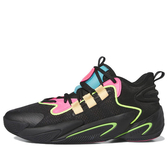 Adidas BYW Select Basketball Shoes 'Black Orange Pink' IE9306 - KICKS CREW