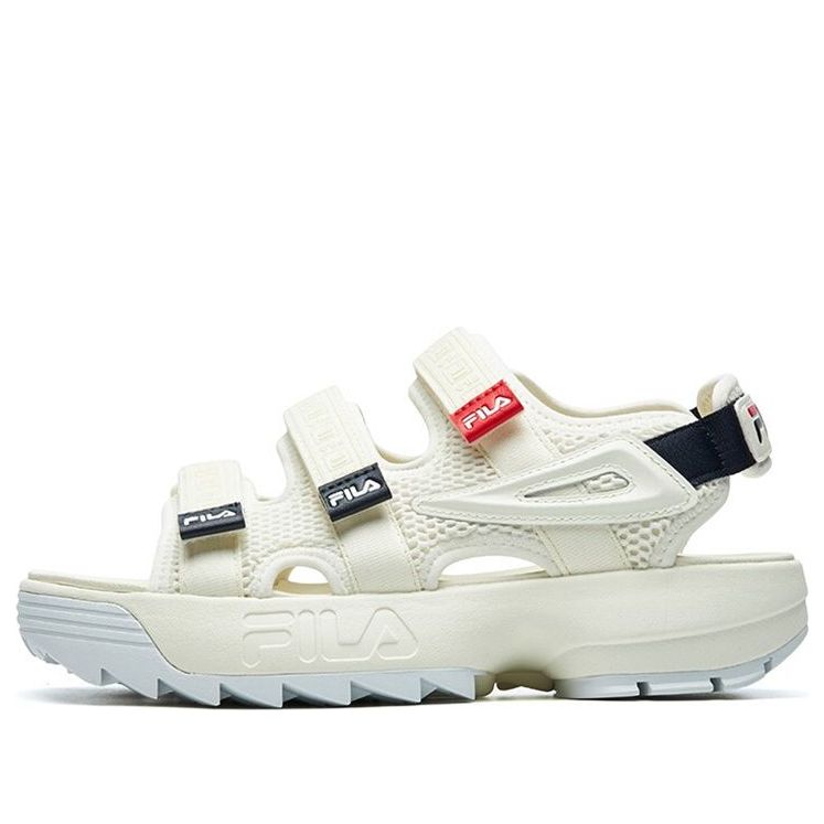 (WMNS) Fila Fusion Sandals 'Snowy White' T12W125403FPT - KICKS CREW