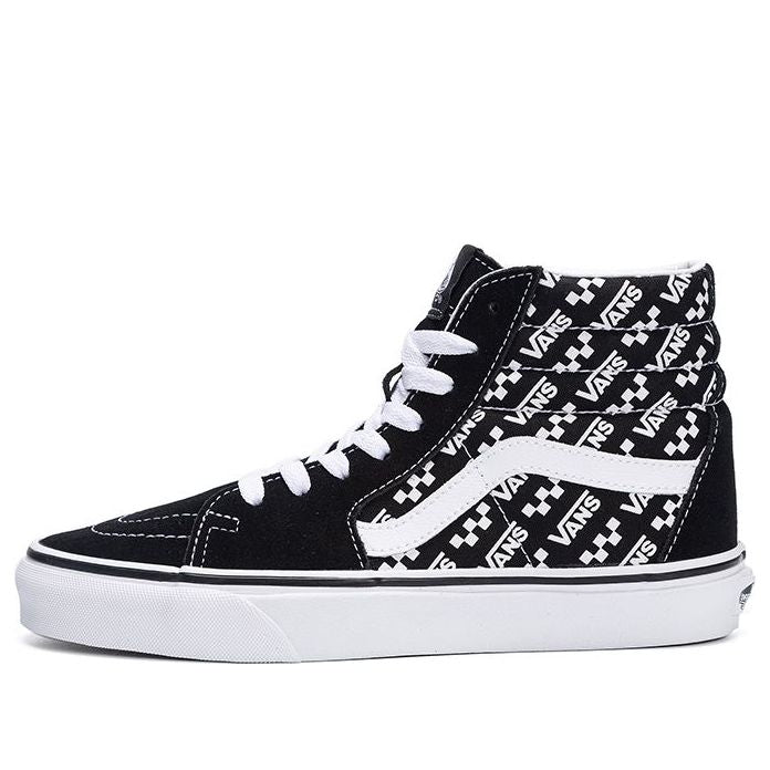 Vans SK8-HI 'Logo Repeat - Black' VN0A4U3CTEZ - KICKS CREW