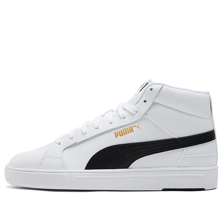 PUMA Serve Pro Lite Mid 'White Black' 382095-01 - KICKS CREW