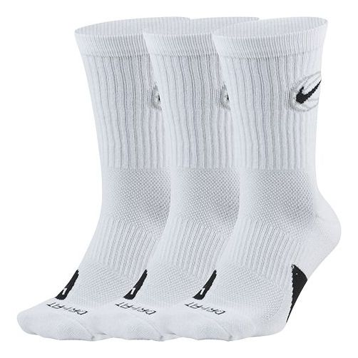 Nike Everyday Crew Basketball Sports Quick Dry Mid Tops Socks Unisex 3 ...