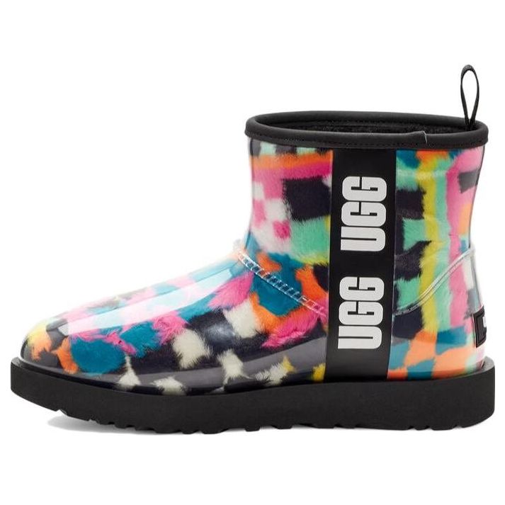 (WMNS) UGG Classic Clear Mini Boot Checks 'Black Multi' 1135530-BLKM