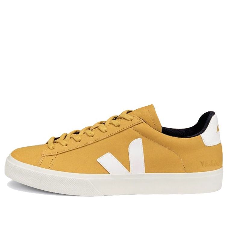 VEJA Campo Nubuck Lace-Up 'Mustard Yellow White' CP1302702 - KICKS CREW