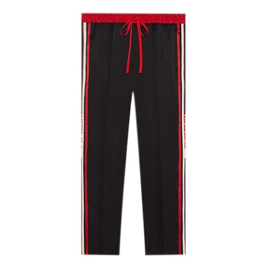 Gucci Vinegar Jogging Pants For Men Black 522935-Z739C-1159 - KICKS CREW