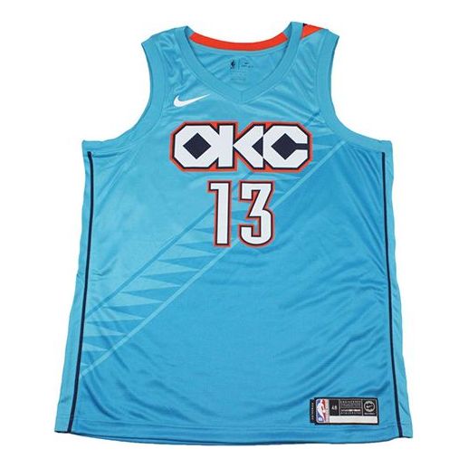 Paul george blue sales jersey