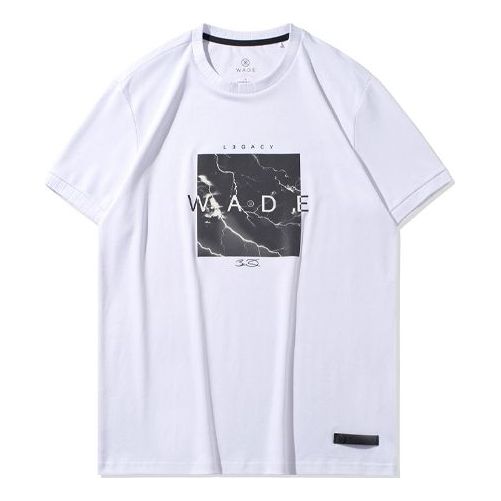 Li-Ning Way of Wade Flash Printing Tee 'White' AHSQ465-2 - KICKS CREW