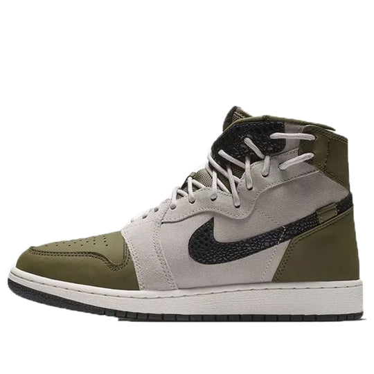 WMNS) Air Jordan 1 Rebel XX 'Olive Canvas' AR5599-300 - KICKS CREW