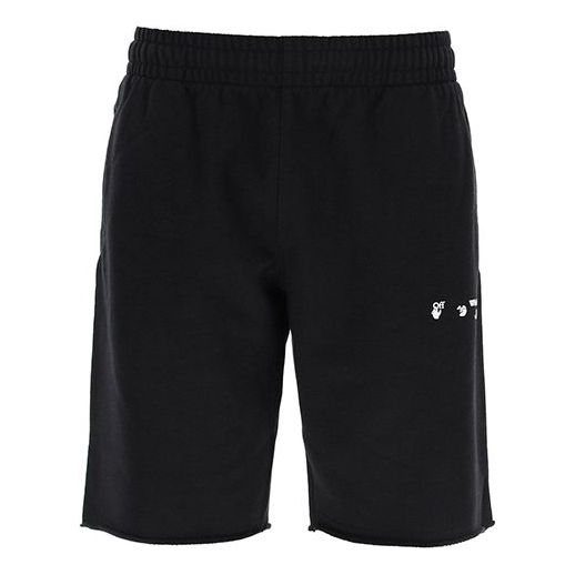 OFF-WHITE FW21 Solid Color Casual Shorts Version Black OMCI006F21FLE00 ...