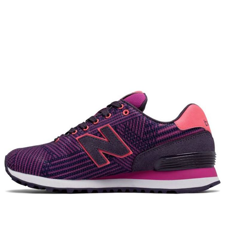 (WMNS) New Balance 574 Series Multi-color 'Pink White Black' WL574TBE ...