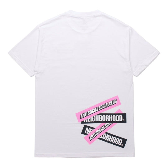 ASSC x NEIGHBORHOOD Unisex Printing Tee White ASST389 - KICKS CREW